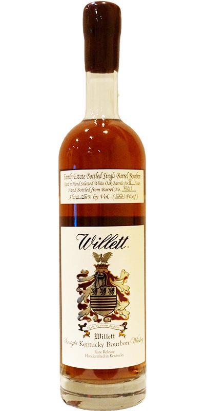 Willett 08-year-old  Family Estate Bottled Single Barrel