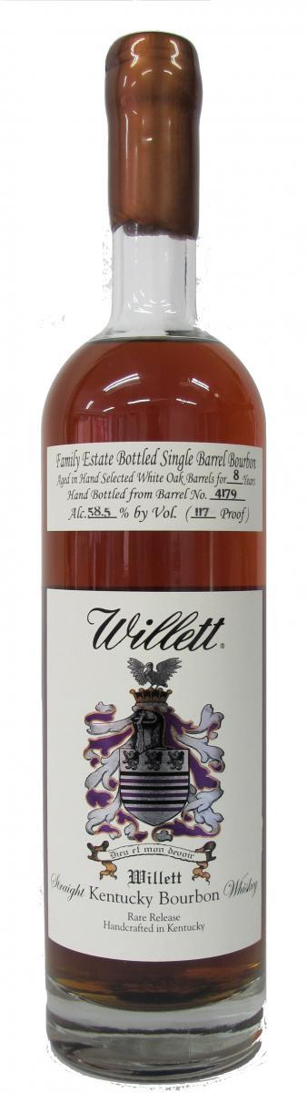 Willett 08-year-old  Family Estate Bottled Single Barrel Bourbon