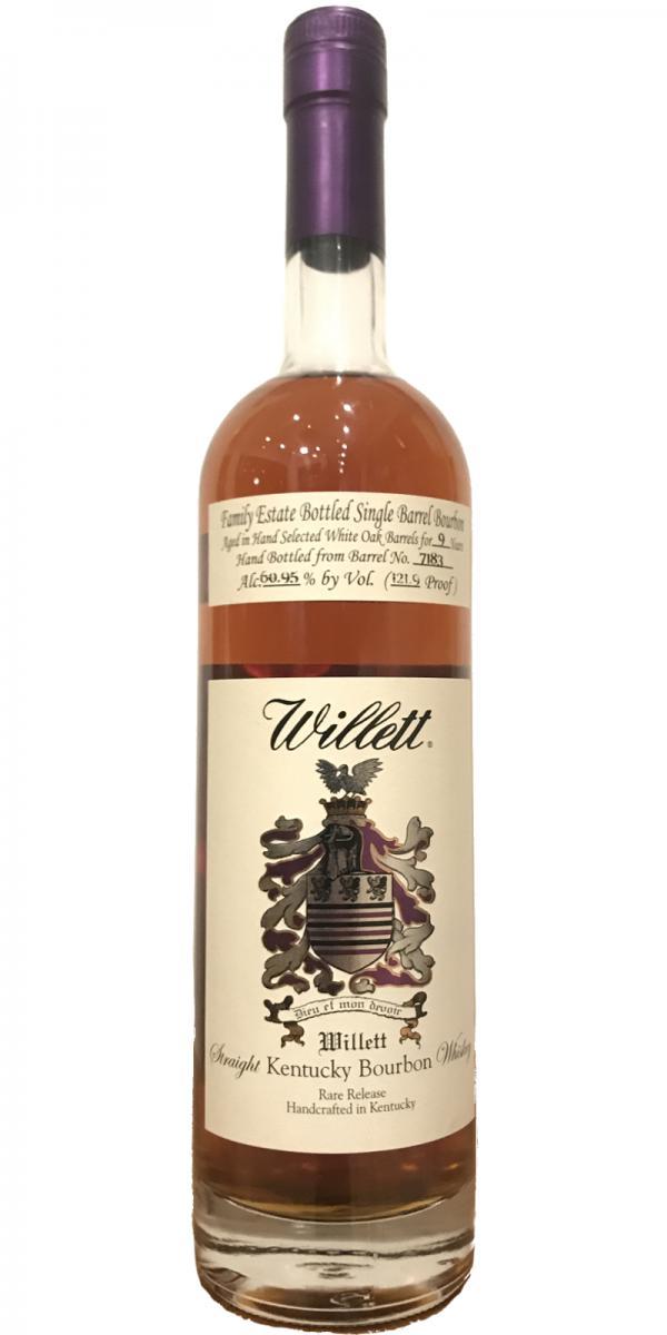 Willett 09-year-old  Family Estate Bottled Single Barrel Bourbon