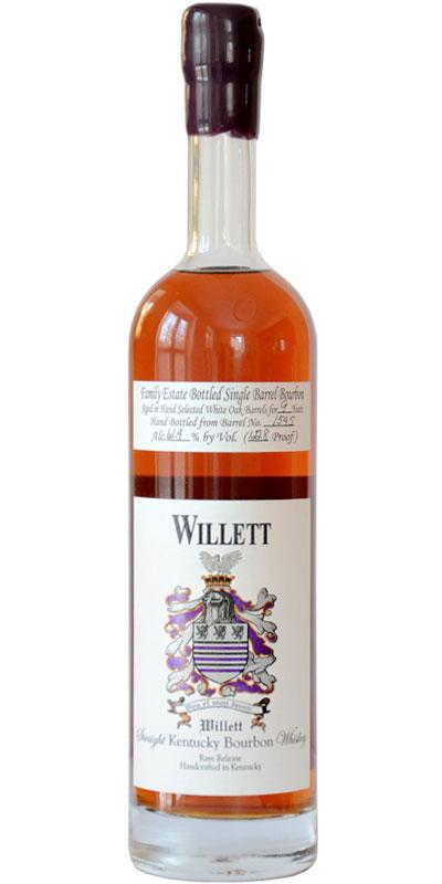 Willett 09-year-old  Family Estate Bottled Single Barrel Bourbon