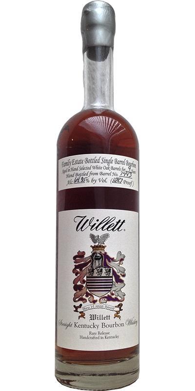 Willett 09-year-old  Family Estate Bottled Single Barrel Bourbon