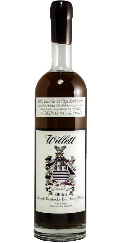 Willett 11-year-old  Family Estate Bottled Single Barrel Bourbon