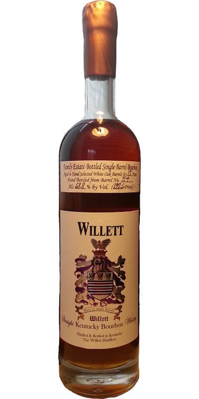 Willett 17-year-old  Family Estate Bottled Single Barrel Bourbon