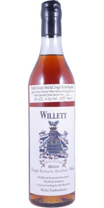 Willett 1992  Family Estate Bottled Single Barrel Bourbon