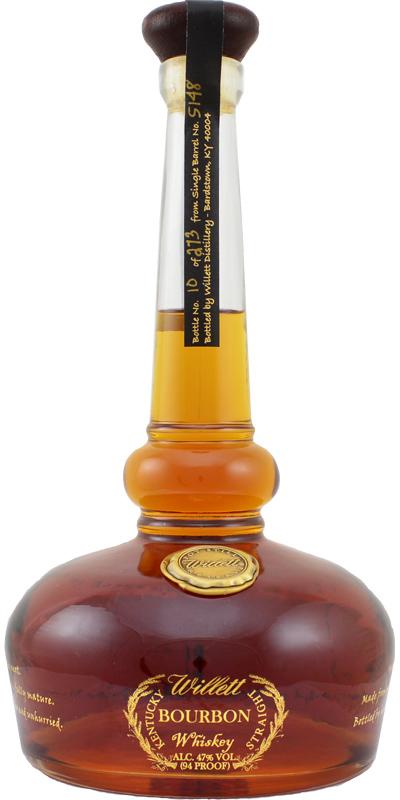 Willett Pot Still Reserve  94 proof - Glass decanter