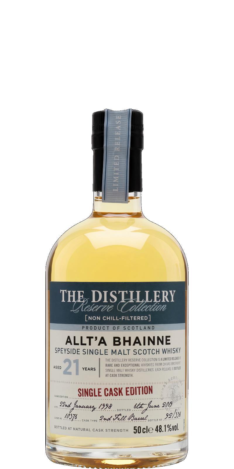 Allt-a-Bhainne 1998 The Distillery Reserve Collection