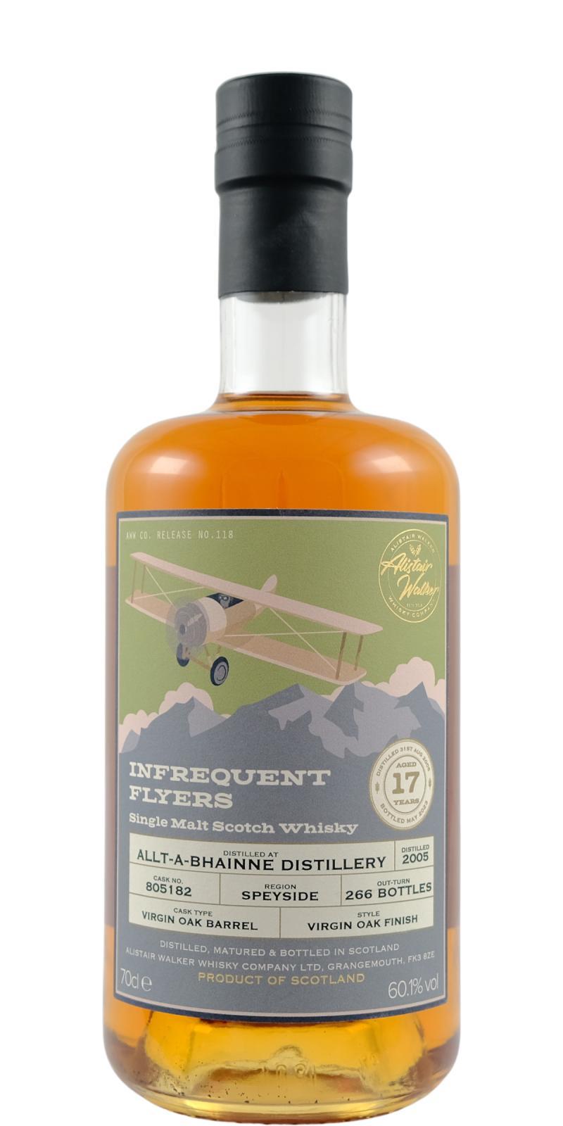 Allt-a-Bhainne 2005 AWWC Infrequent Flyers