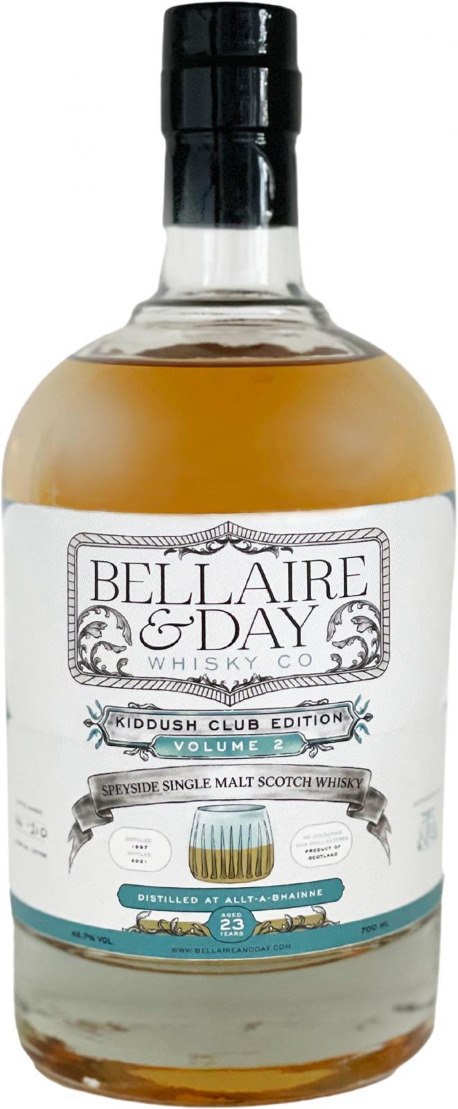 Allt-a-Bhainne 1997 Ba&D Kiddush Club Vol. 2