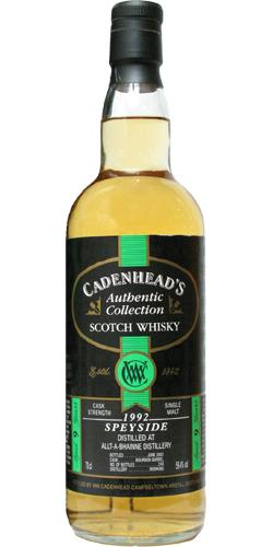 Allt-a-Bhainne 1992 CA Authentic Collection