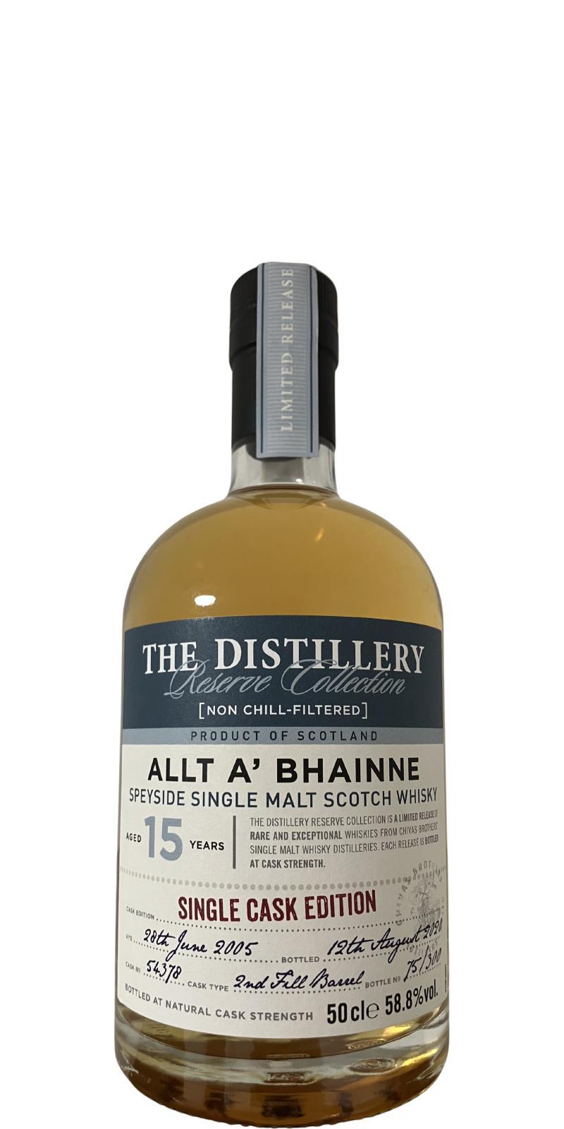 Allt-a-Bhainne 2005 The Distillery Reserve Collection