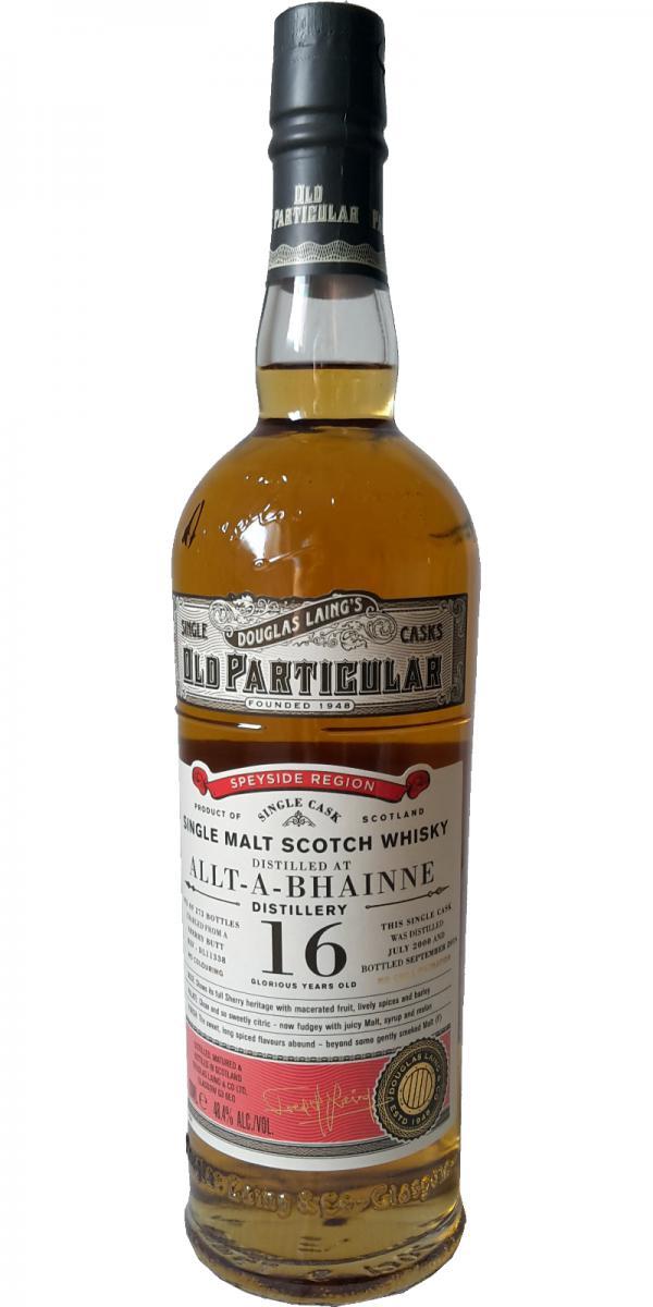 Allt-a-Bhainne 2000 DL Old Particular