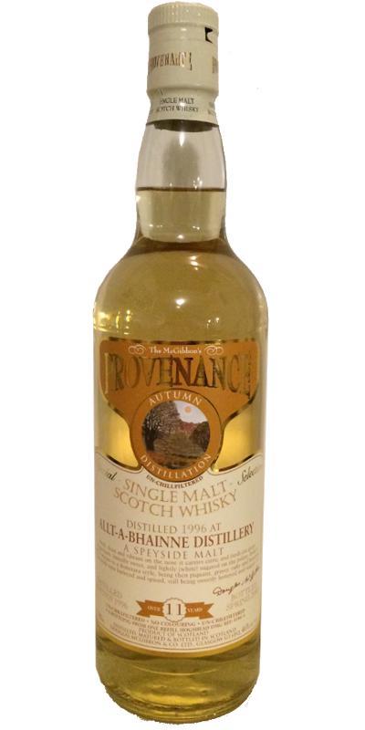 Allt-a-Bhainne 1996 McG McGibbon's Provenance