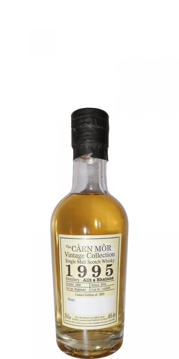 Allt-a-Bhainne 1995 MMcK Càrn Mòr Strictly Single Cask