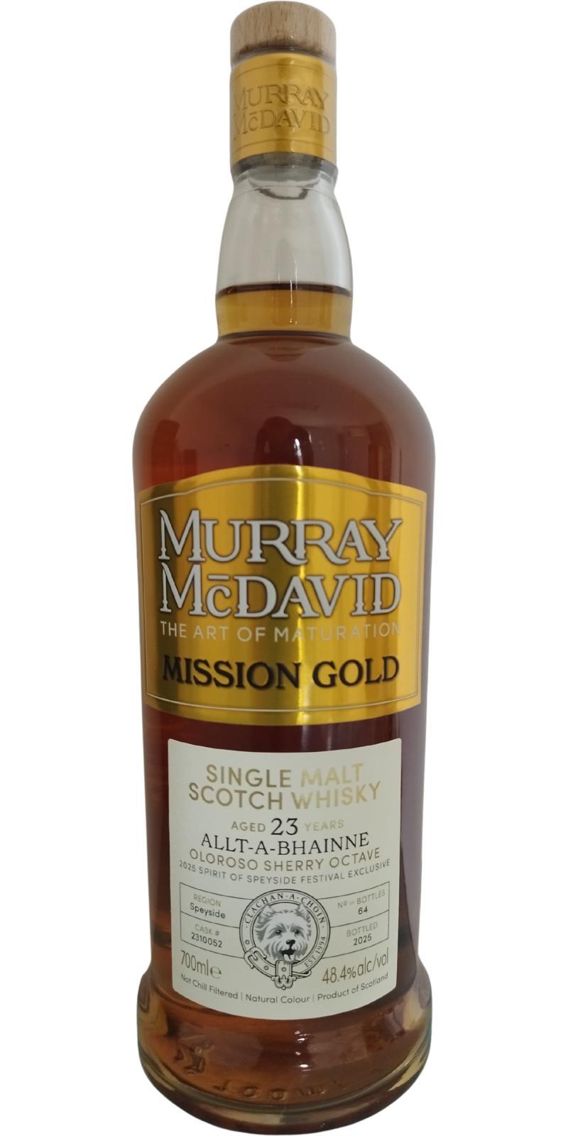 Allt-a-Bhainne 23-year-old MM Mission Gold