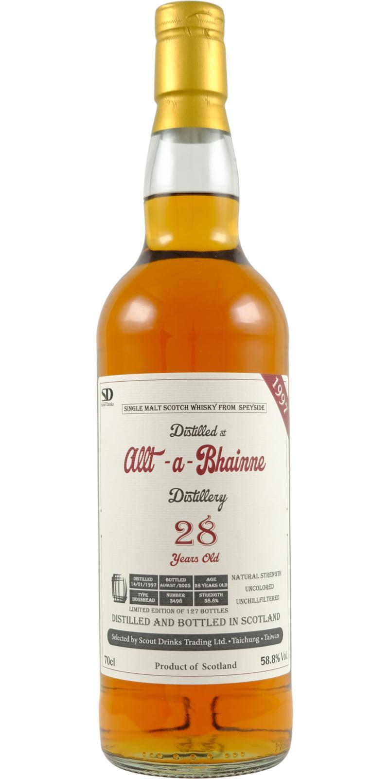 Allt-a-Bhainne 1997 ScDr