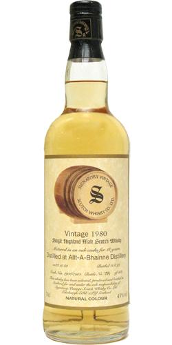Allt-a-Bhainne 1980 SV Vintage Collection