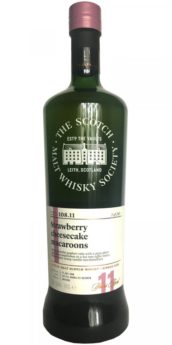 Allt-a-Bhainne 2006 SMWS 108.11 Strawberry cheesecake macaroons