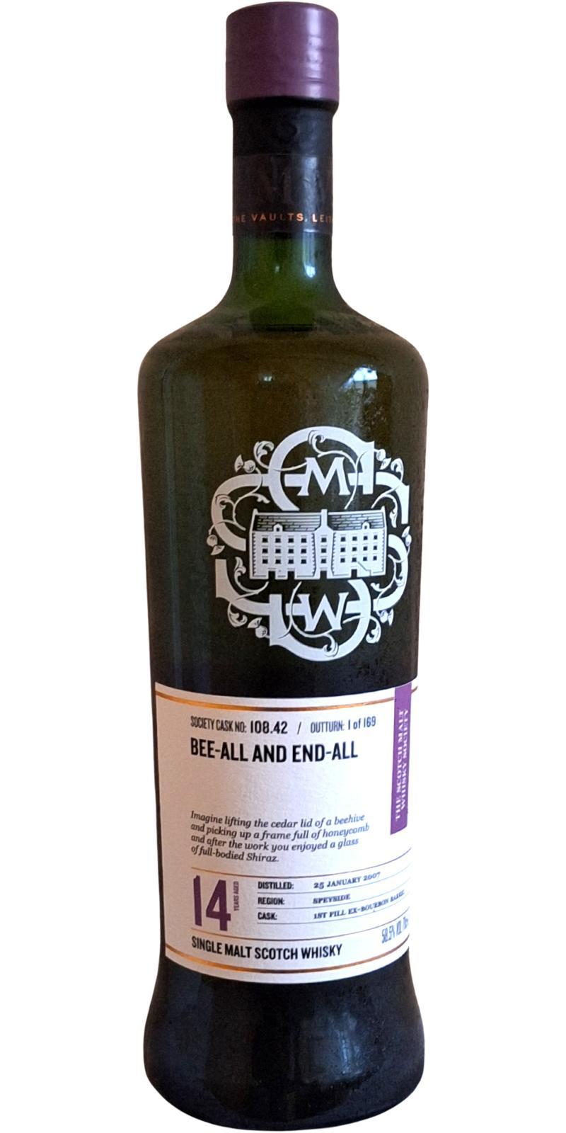 Allt-a-Bhainne 2007 SMWS 108.42 Bee-all and end-all