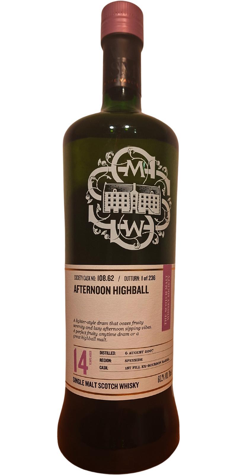 Allt-a-Bhainne 2007 SMWS 108.62 Afternoon highball
