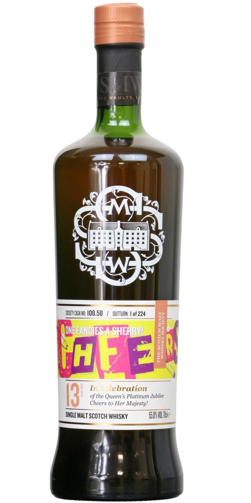 Allt-a-Bhainne 2008 SMWS 108.58 One fancies a sherry!