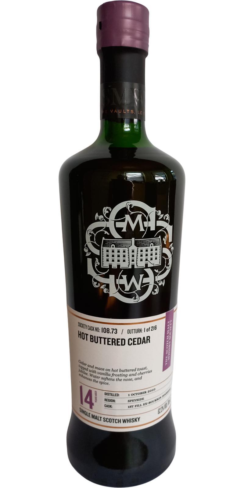 Allt-a-Bhainne 2010 SMWS 108.73 Hot buttered cedar
