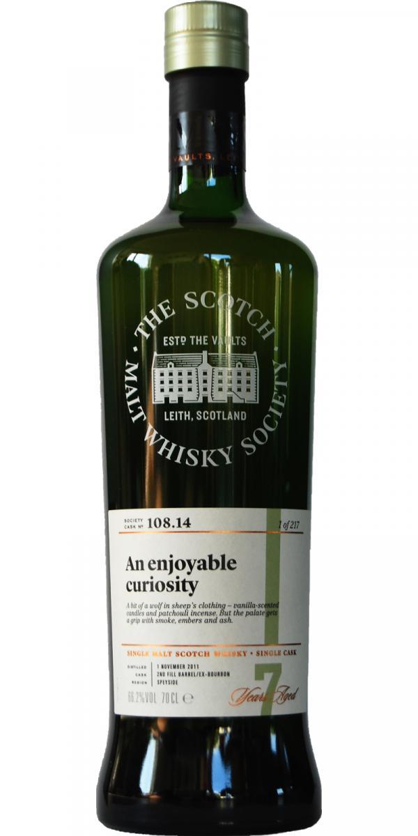 Allt-a-Bhainne 2011 SMWS 108.14 An enjoyable curiosity