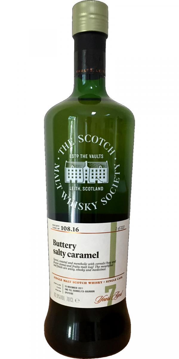 Allt-a-Bhainne 2011 SMWS 108.16 Buttery salty caramel