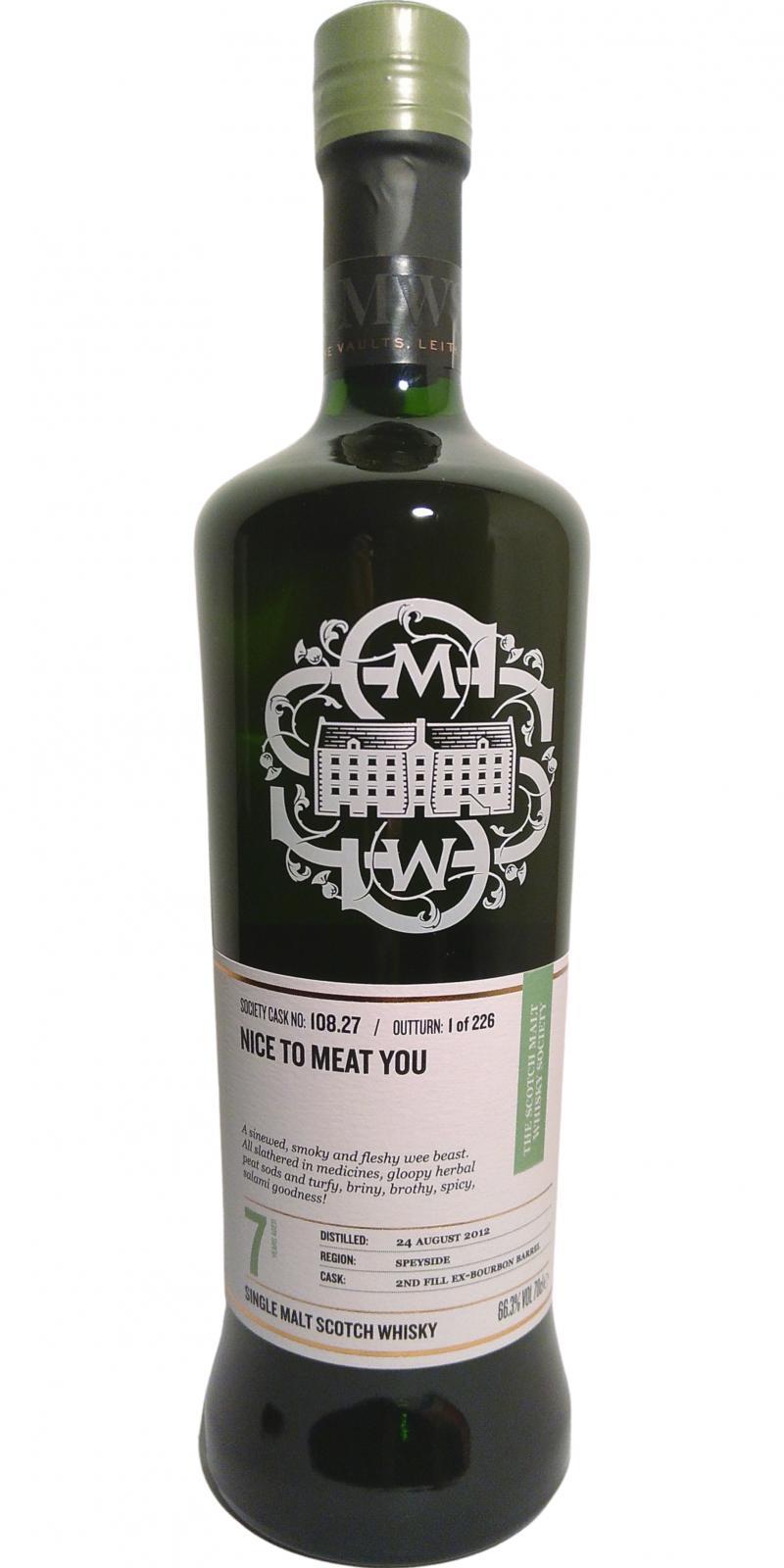 Allt-a-Bhainne 2012 SMWS 108.27 Nice to meat you