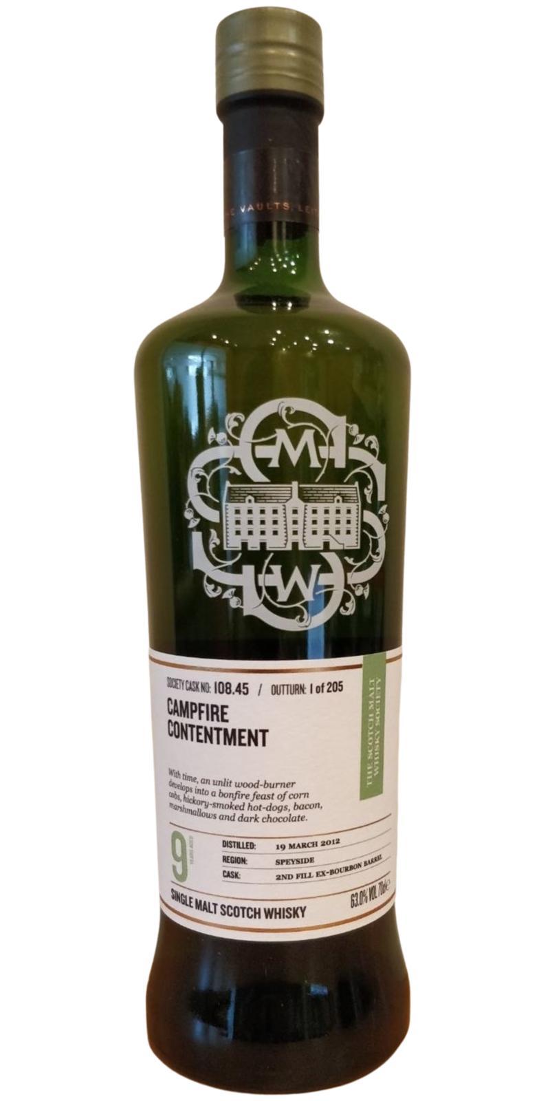 Allt-a-Bhainne 2012 SMWS 108.45 Campfire contentment