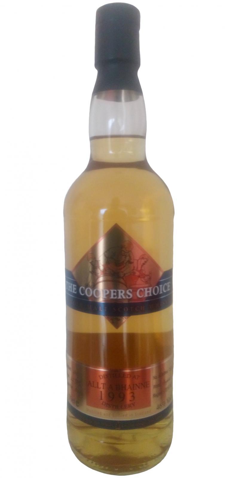 Allt-a-Bhainne 1993 VM The Cooper's Choice