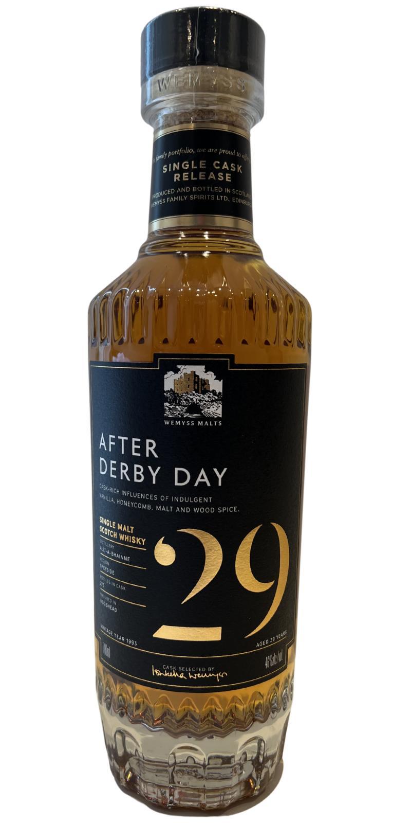 Allt-a-Bhainne 1993 Wy After Derby Day