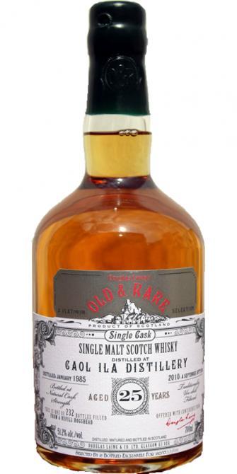 Caol Ila 1985 DL Old & Rare - The Platinum Selection