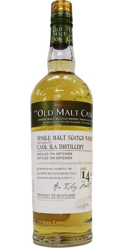 Caol Ila 1996 DL The Old Malt Cask