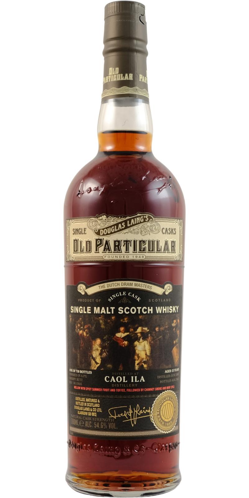 Caol Ila 2007 DL Old Particular - The Dutch Dram Masters