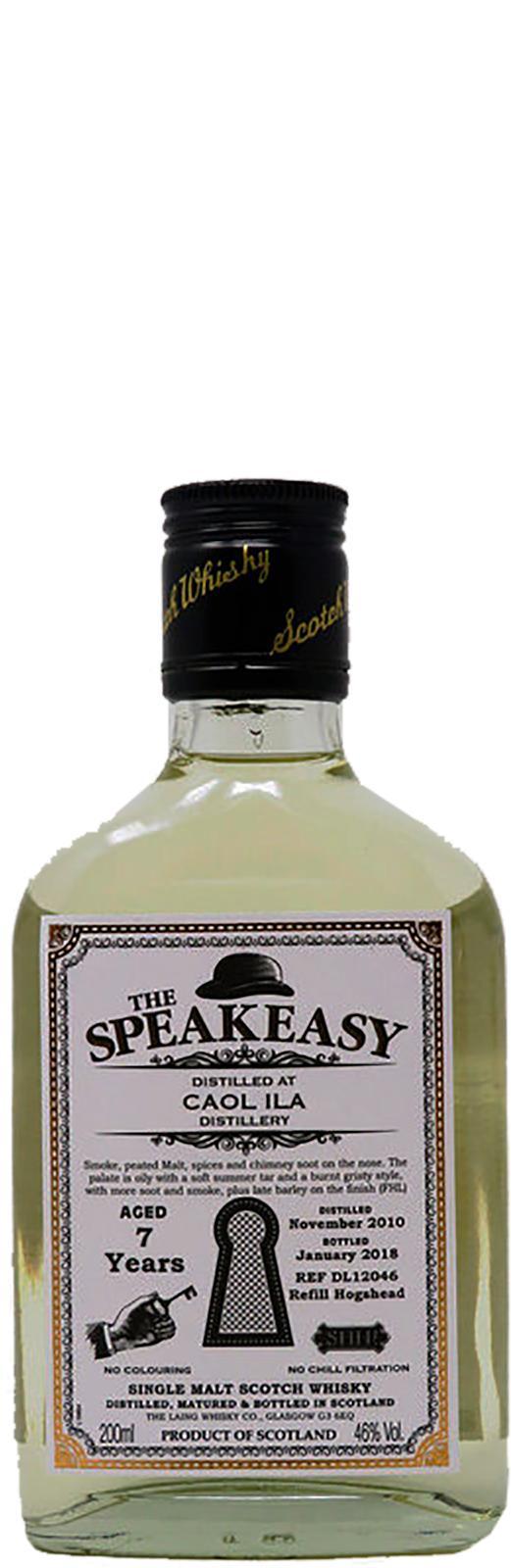 Caol Ila 2010 DL The Speakeasy