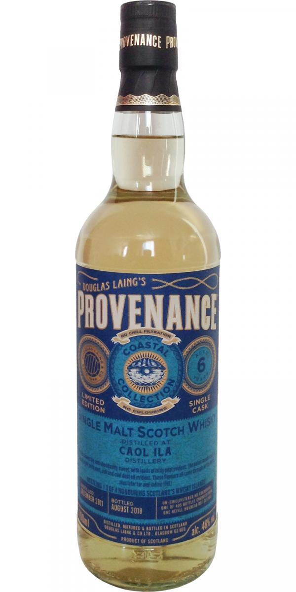 Caol Ila 2011 DL Provenance - Coastal Collection
