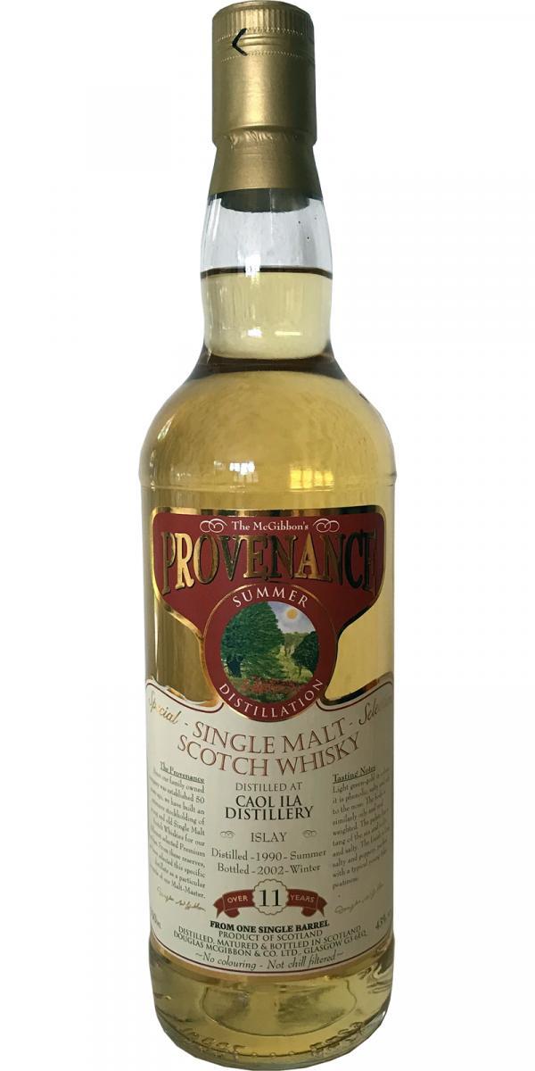 Caol Ila 1990 McG McGibbon's Provenance