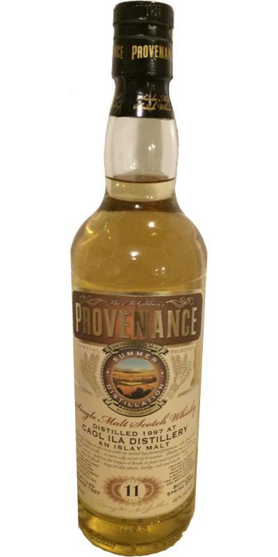 Caol Ila 1997 McG McGibbon's Provenance