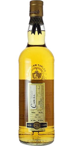 Caol Ila 1981 DT Rare Auld