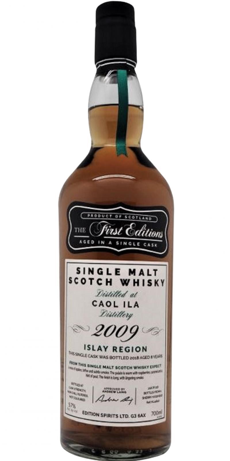 Caol Ila 2009 ED The First Editions