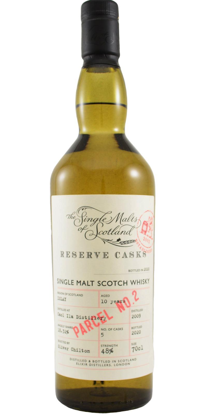 Caol Ila 2009 ElD The Single Malts of Scotland - Reserve Casks