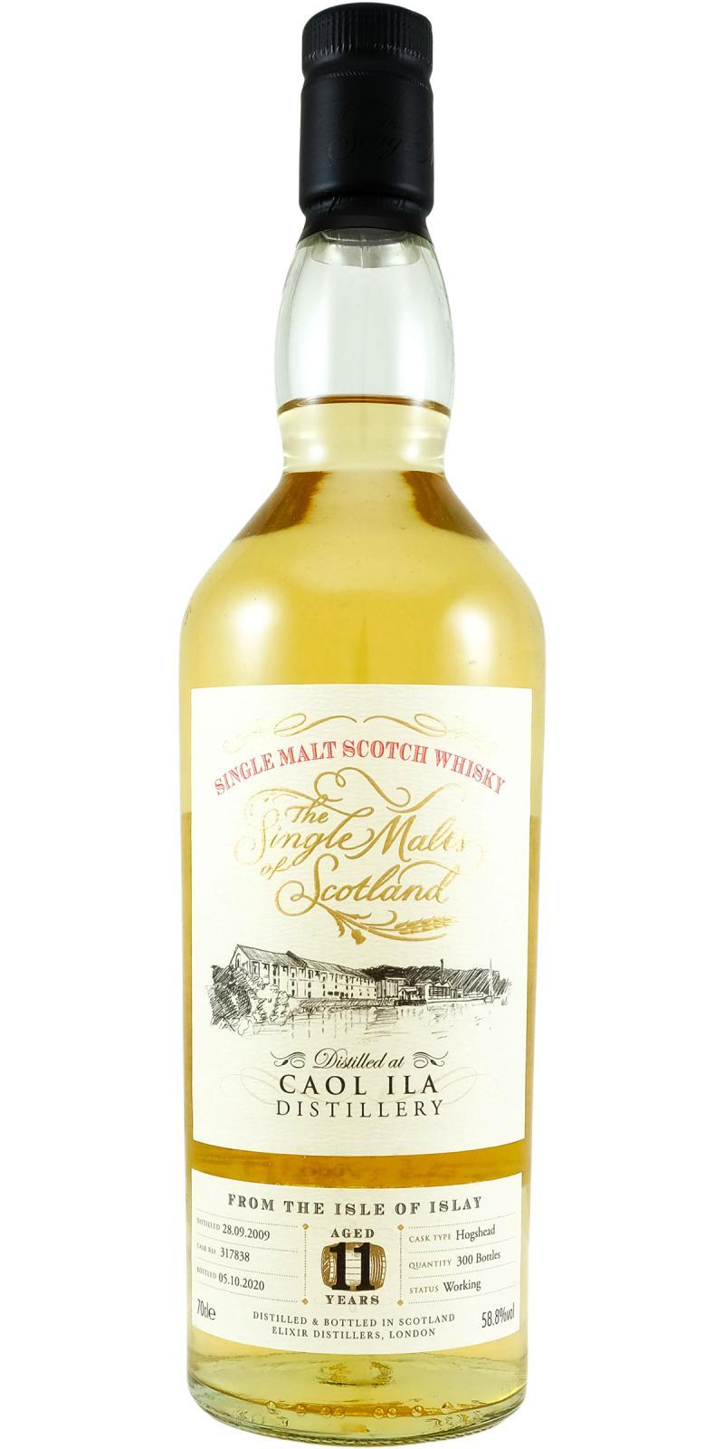 Caol Ila 2009 ElD The Single Malts of Scotland