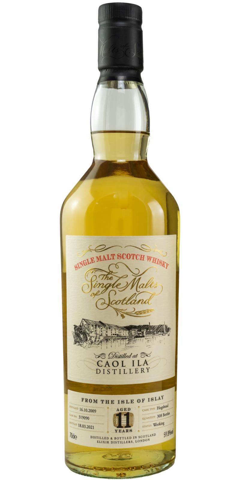 Caol Ila 2009 ElD The Single Malts of Scotland