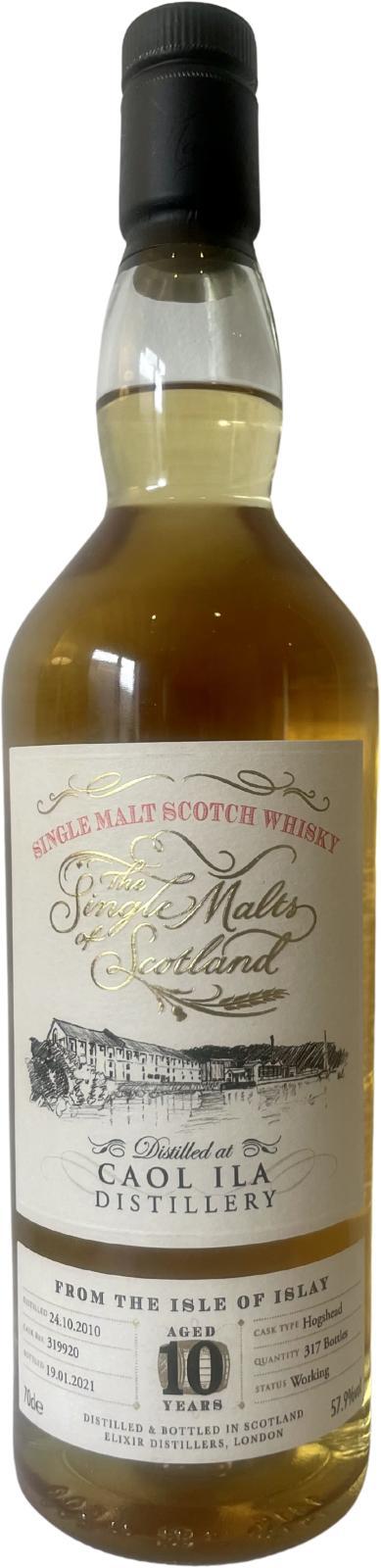 Caol Ila 2010 ElD The Single Malts of Scotland