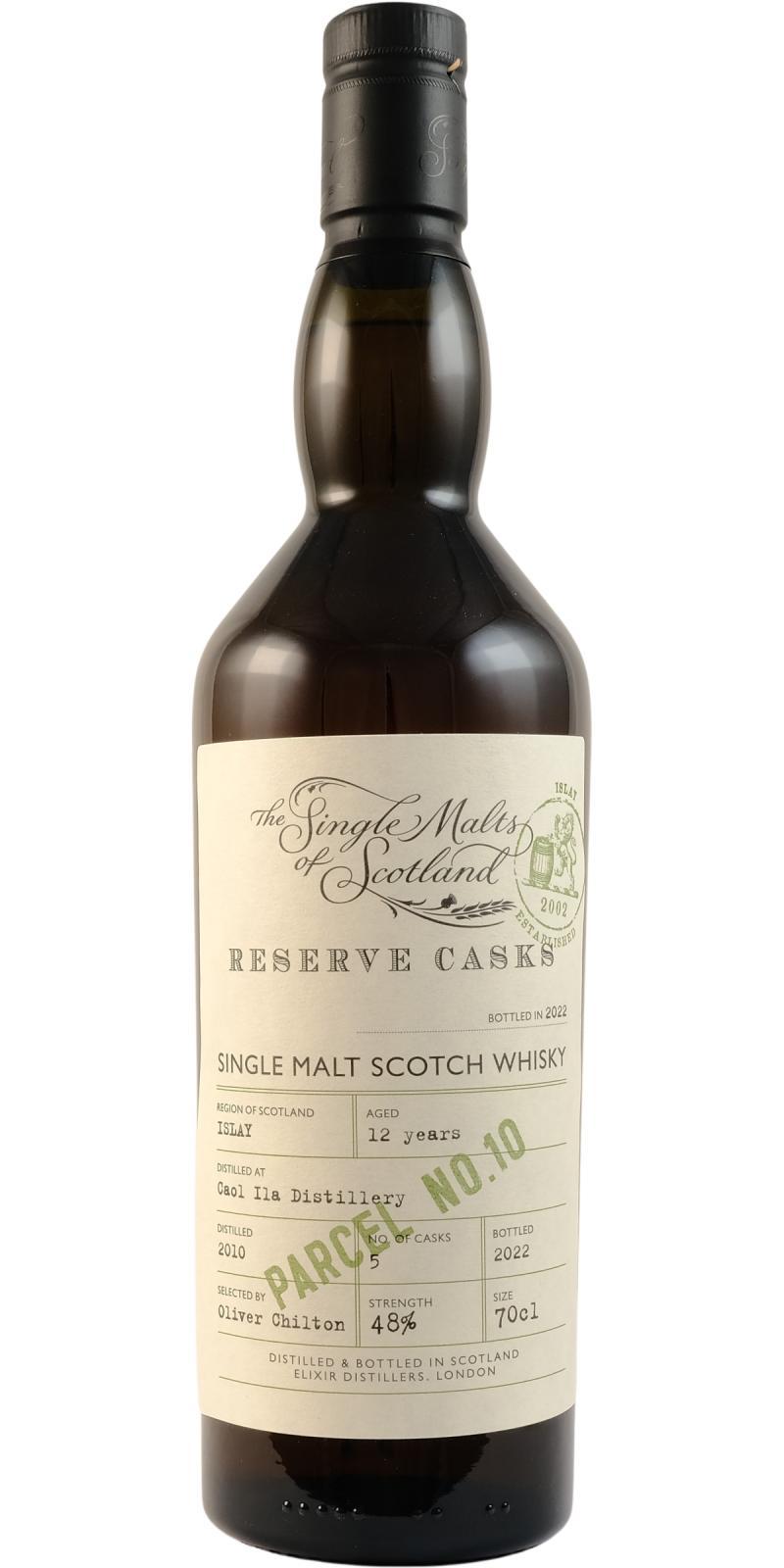 Caol Ila 2010 ElD The Single Malts of Scotland - Reserve Casks