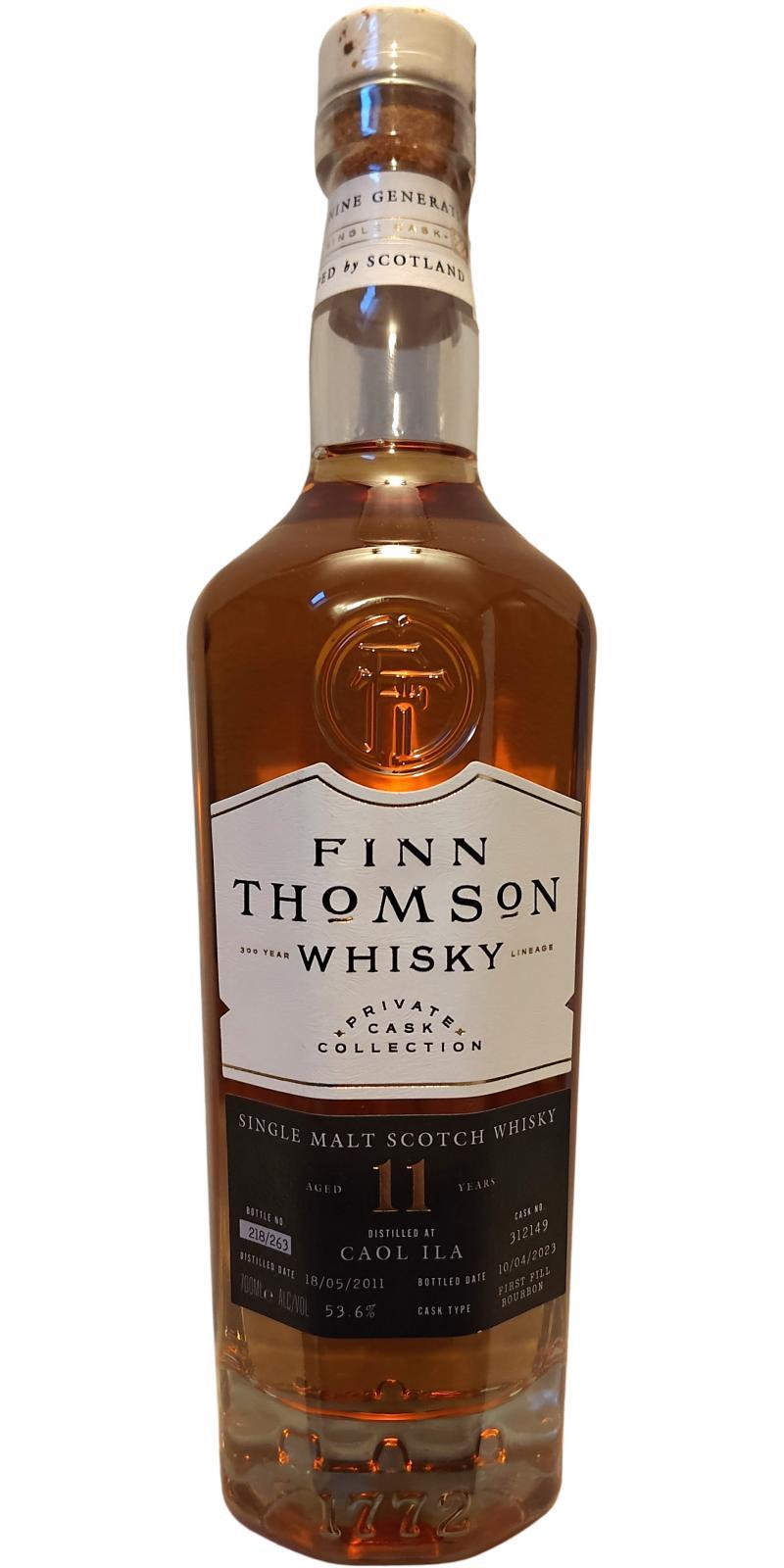 Caol Ila 2011 FnTs Private Cask Collection