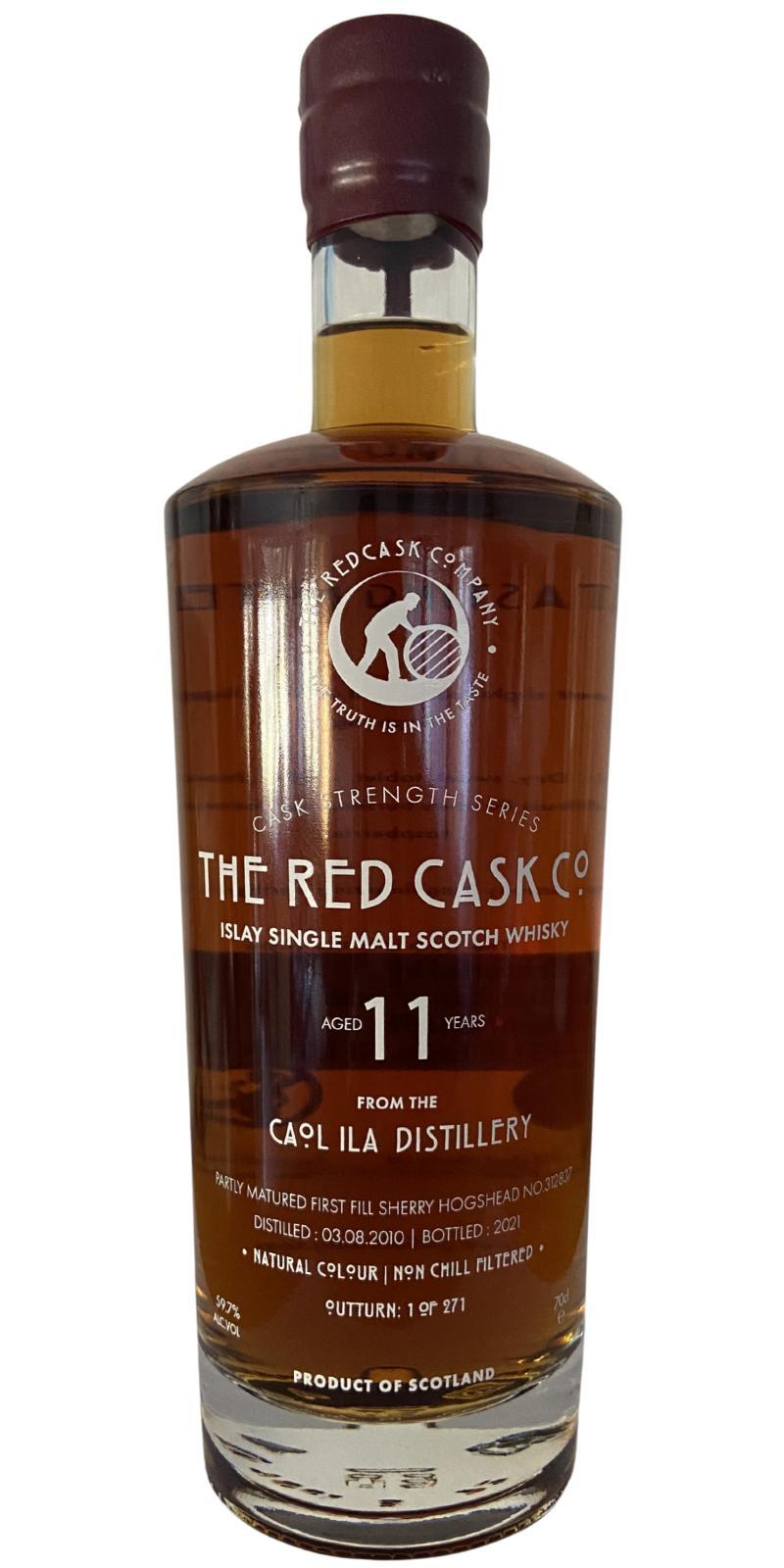 Caol Ila 2010 GWhL The Red Cask Co.