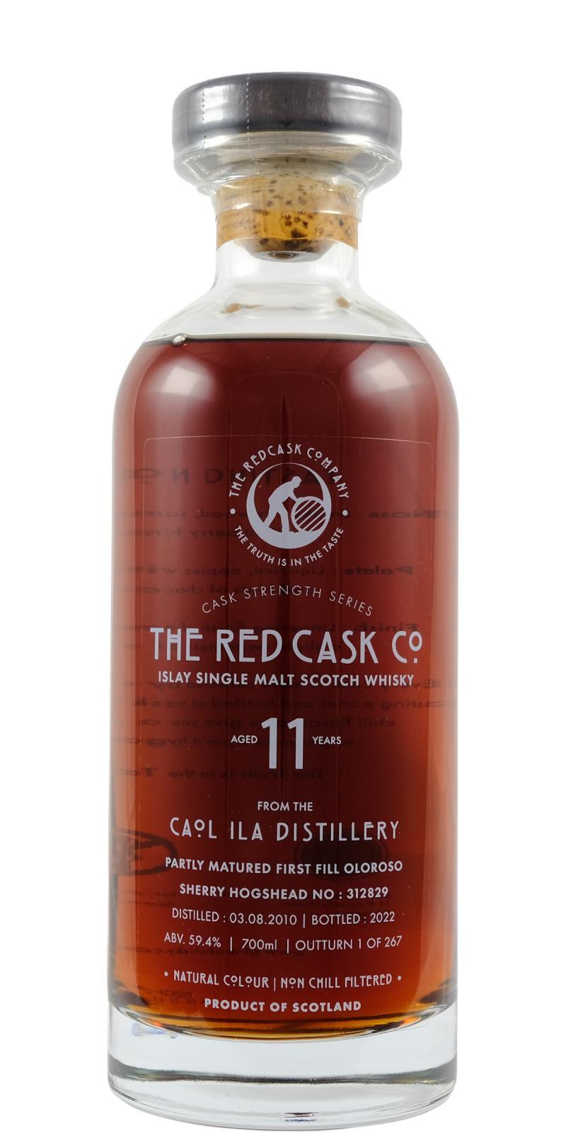Caol Ila 2010 GWhL The Red Cask Co.