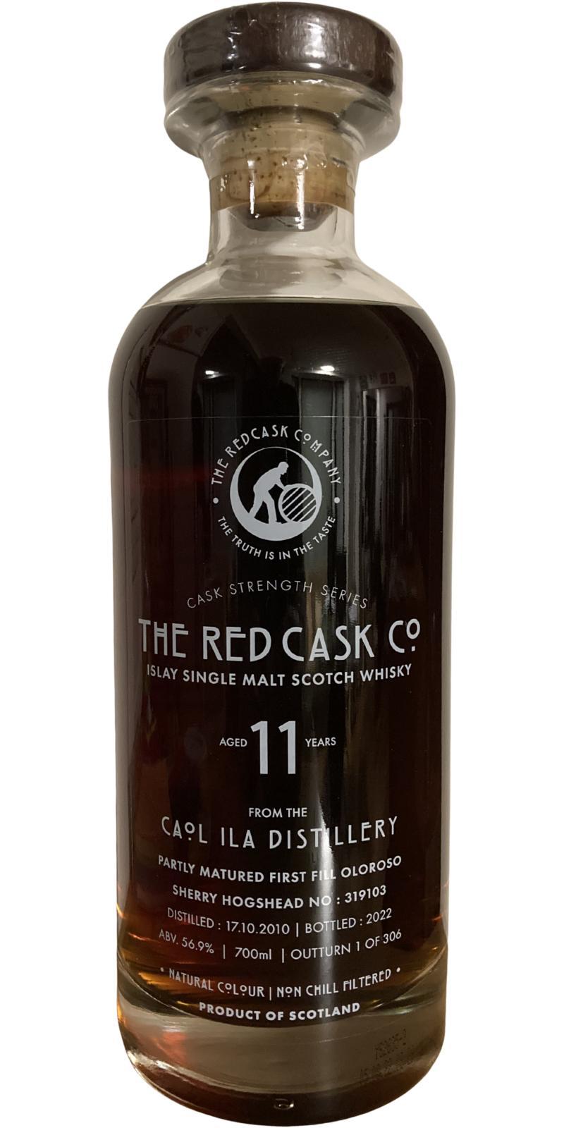 Caol Ila 2010 GWhL The Red Cask Co.