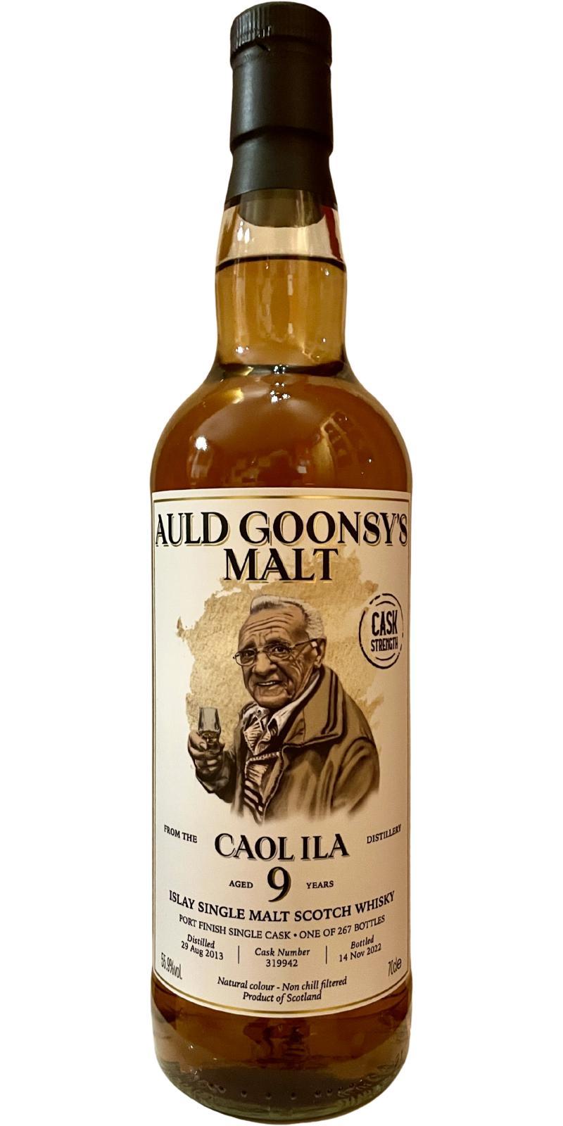 Caol Ila 2013 GWhL Auld Goonsy's Malt